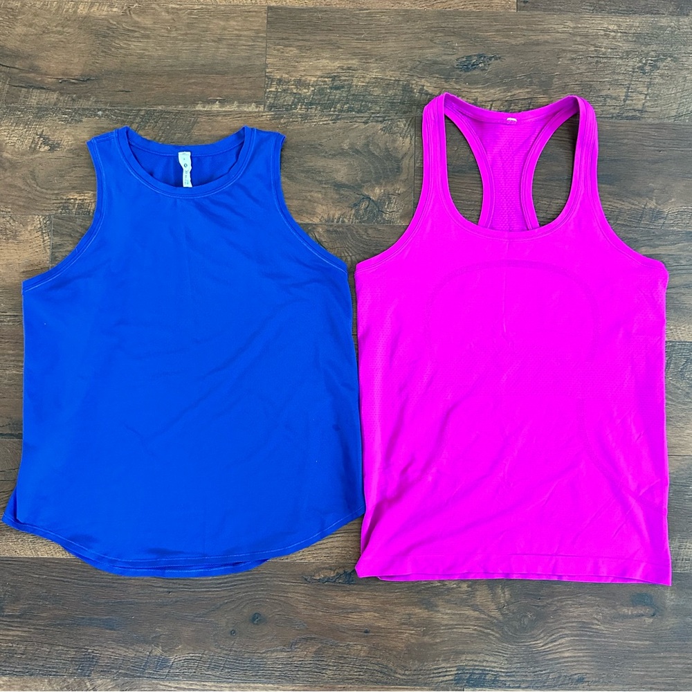 Lululemon tank tops. Lot of 2. Women’s sz 8.